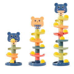 Baby Ball Drop and Rolling Ball Pile Tower Toys Early Educational