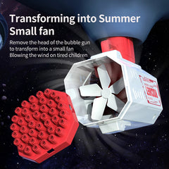 Electric Automatic Bubble Gun Party Birthday Gift Toy