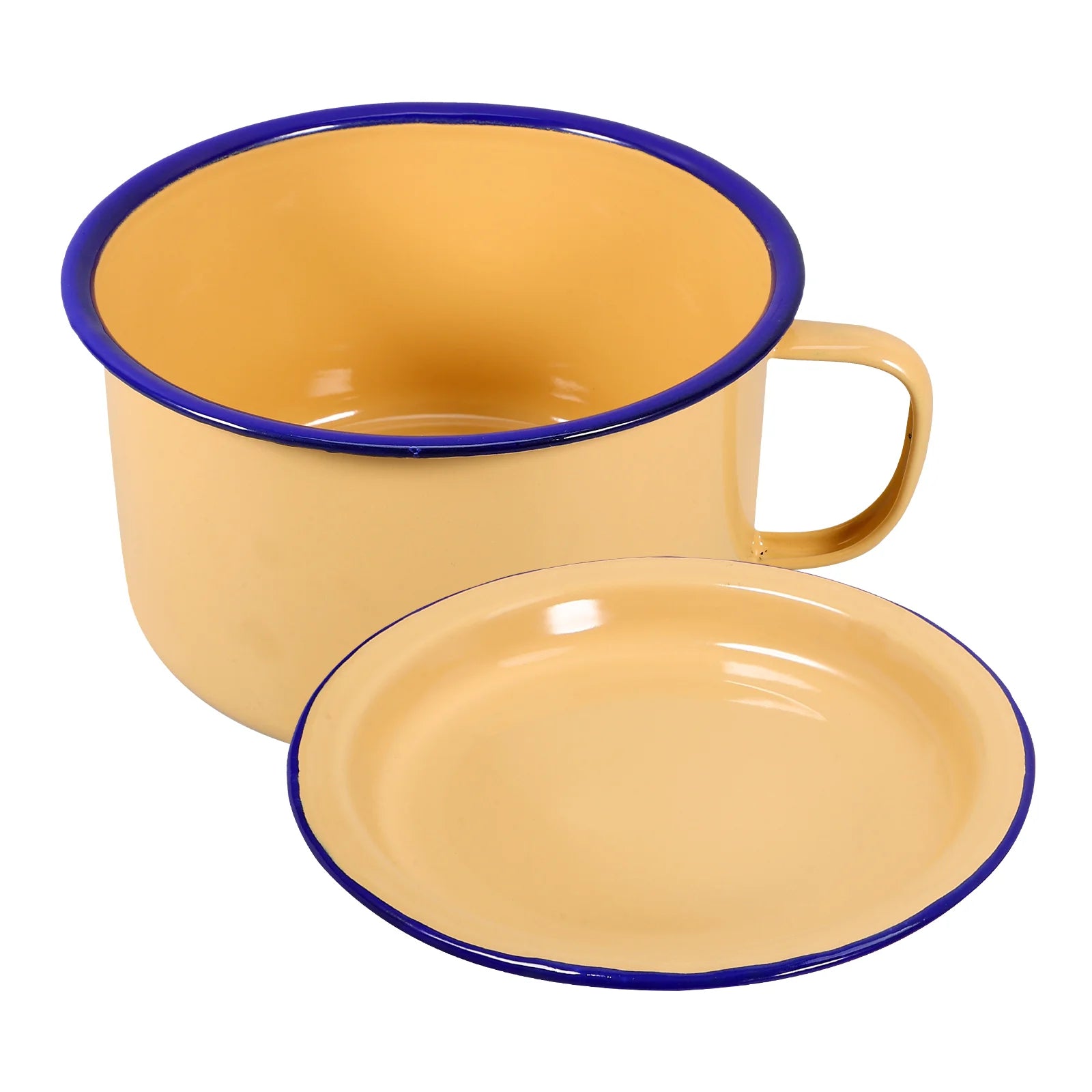 Enameled Lunch Box Soup Bowl Kitchenware Soup Bowl Kitchenware Dinnerware